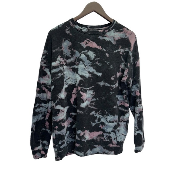 Athleta Tops - Athleta Black Multi colour Pullover Sweatshirt Long Sleeve Size S